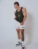  Áo Tank Top Degrey GREEN Cotton 4 chiều New Logo SIZE S - TANKNEWLOGOGREEN 