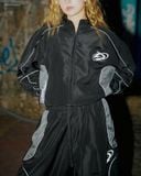  Quần Dài Degrey màu ĐEN XÁM Long Pants Poly in Logo - PAPOLYXAM 