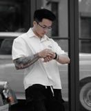  Áo sơ mi màu KEM Degrey Shirt BUILT NOT BORN - SHIRTKEM 