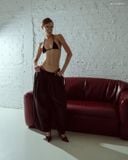  Quần Dài Degrey màu ĐEN Long Pants Micro Poly Thêu Athelete - PAMICRO 