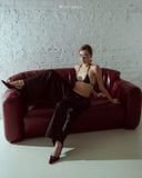  Quần Dài Degrey màu ĐEN Long Pants Micro Poly Thêu Athelete - PAMICRO 