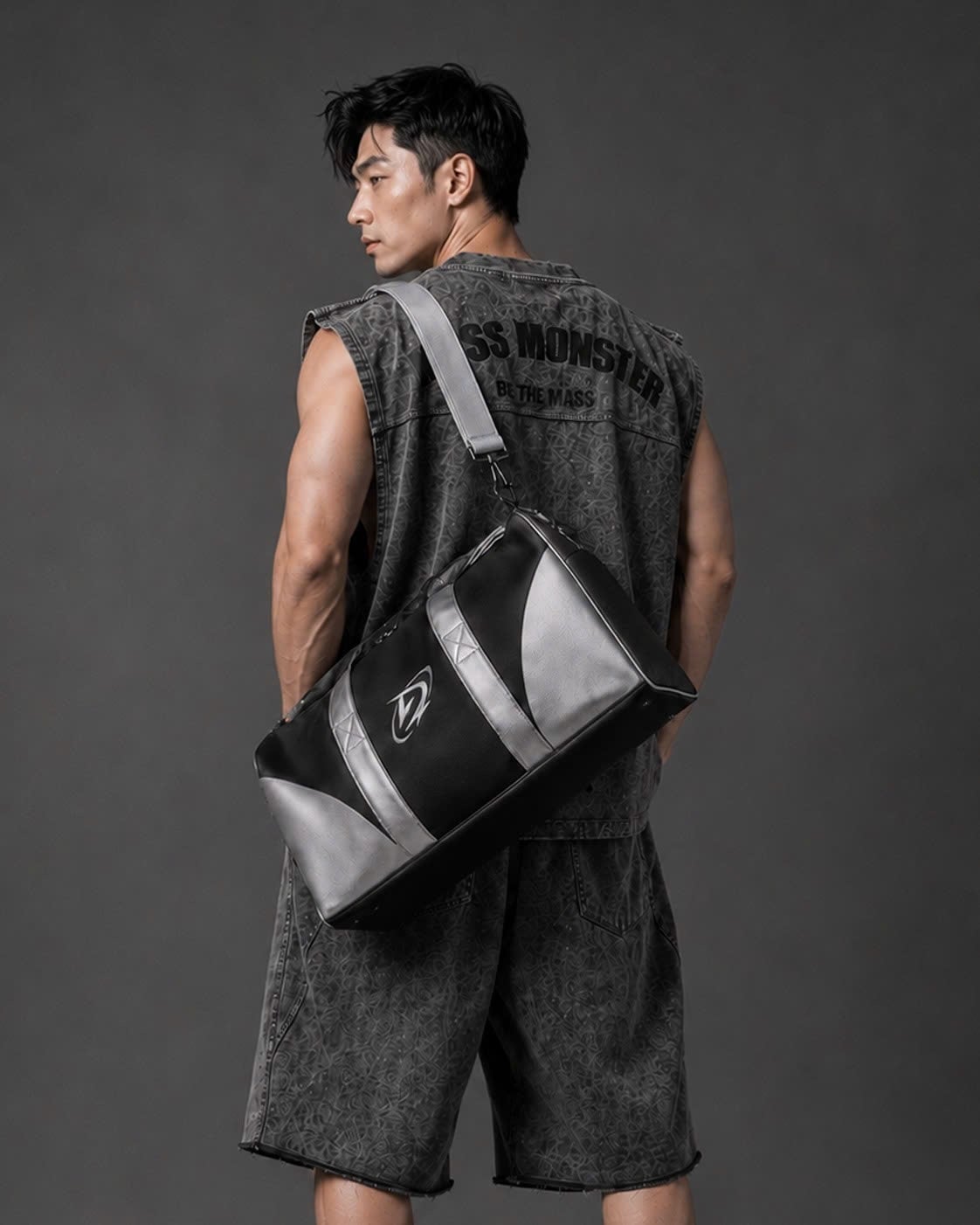  Degrey Korea Áo ba lỗ WAX ĐEN Tank Top MASSMONSTER - TANKMASSWAX 