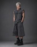 Degrey Korea Áo ba lỗ WAX ĐEN Tank Top MASSMONSTER - TANKMASSWAX 