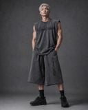  Degrey Korea Áo ba lỗ WAX ĐEN Tank Top MASSMONSTER - TANKMASSWAX 