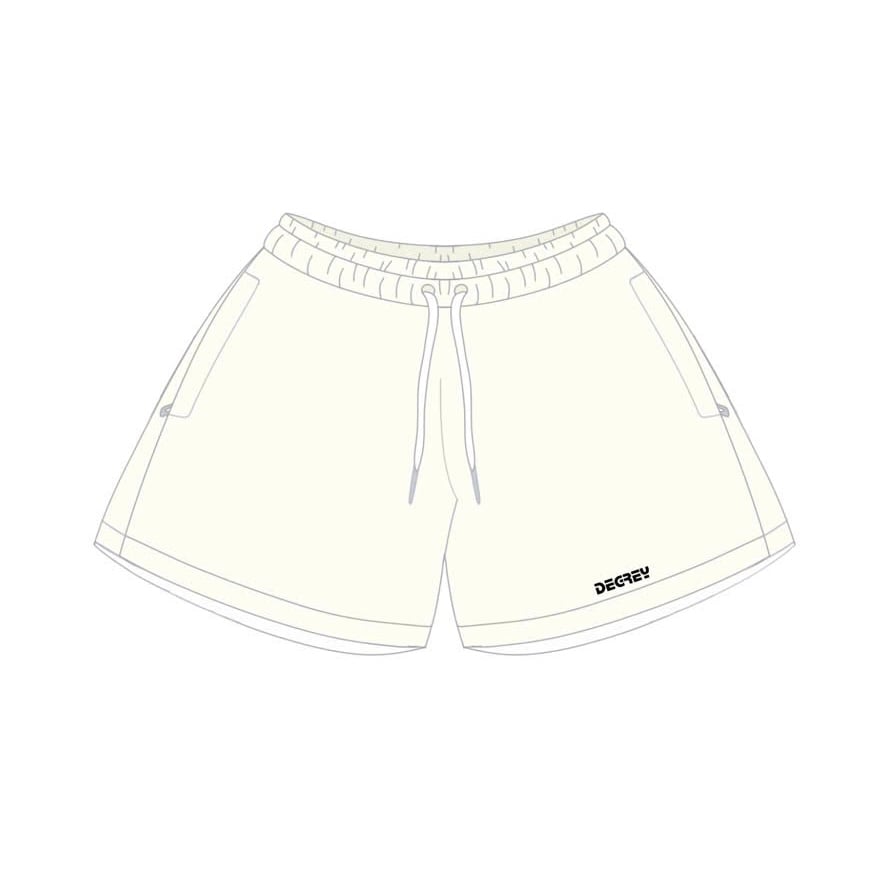  Quần Degrey màu KEM thể thao vải thun nỉ poly 2 da - QTTK 