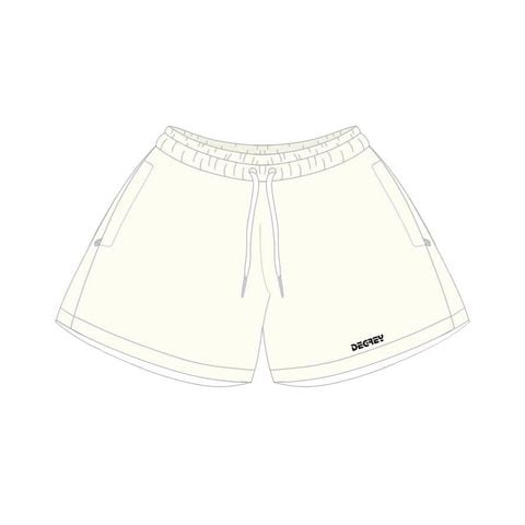  Quần Degrey màu KEM thể thao vải thun nỉ poly 2 da - QTTK 