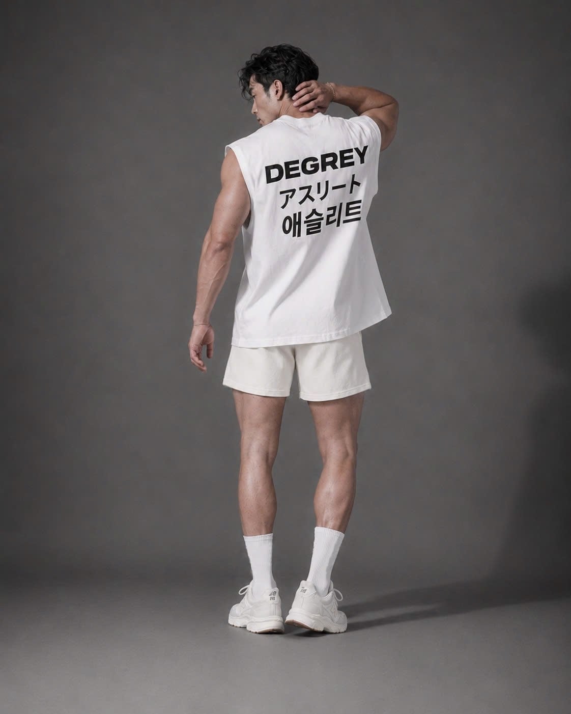  Degrey Korea Japan màu TRẮNG áo ba lỗ Tanktop Cotton - TANKJPKTRANG 