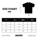  Áo Thun Degrey Tee Rib Thun Gân màu ĐEN - TEERIBDEN 