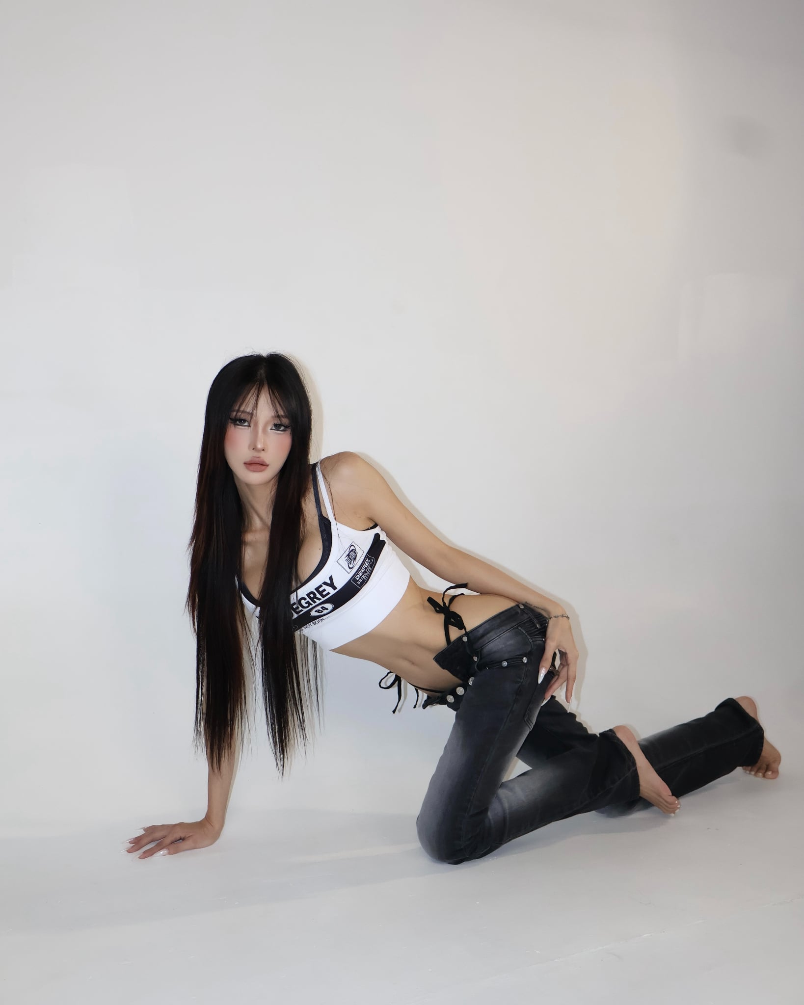  Áo thun Degrey Sport Bra màu BLACK - SPOBRABLACK 