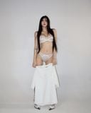  Áo Thun Degrey TC Oversize màu TRẮNG thêu New Logo - OVSTCTRANG 