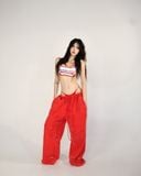  Áo Degrey Gym Sport Bra màu Trắng Đỏ thể thao - BRATRADO 