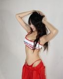  Áo Degrey Gym Sport Bra màu Trắng Đỏ thể thao - BRATRADO 