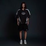  Áo thun thể thao màu BLACK FANG Degrey Jersey 84 cổ tim - JERFANGD 