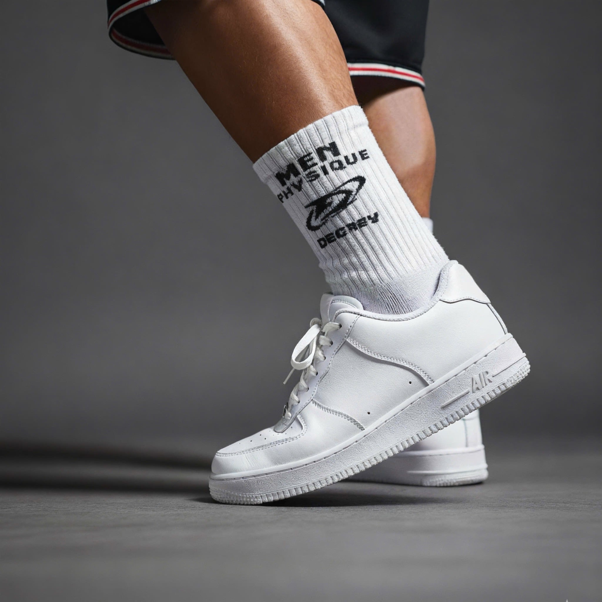  Vớ Degrey WHITE Socks MEN PHYSIQUE - SOCKMEN 