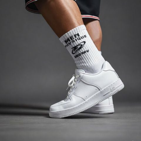  Vớ Degrey WHITE Socks MEN PHYSIQUE - SOCKMEN 