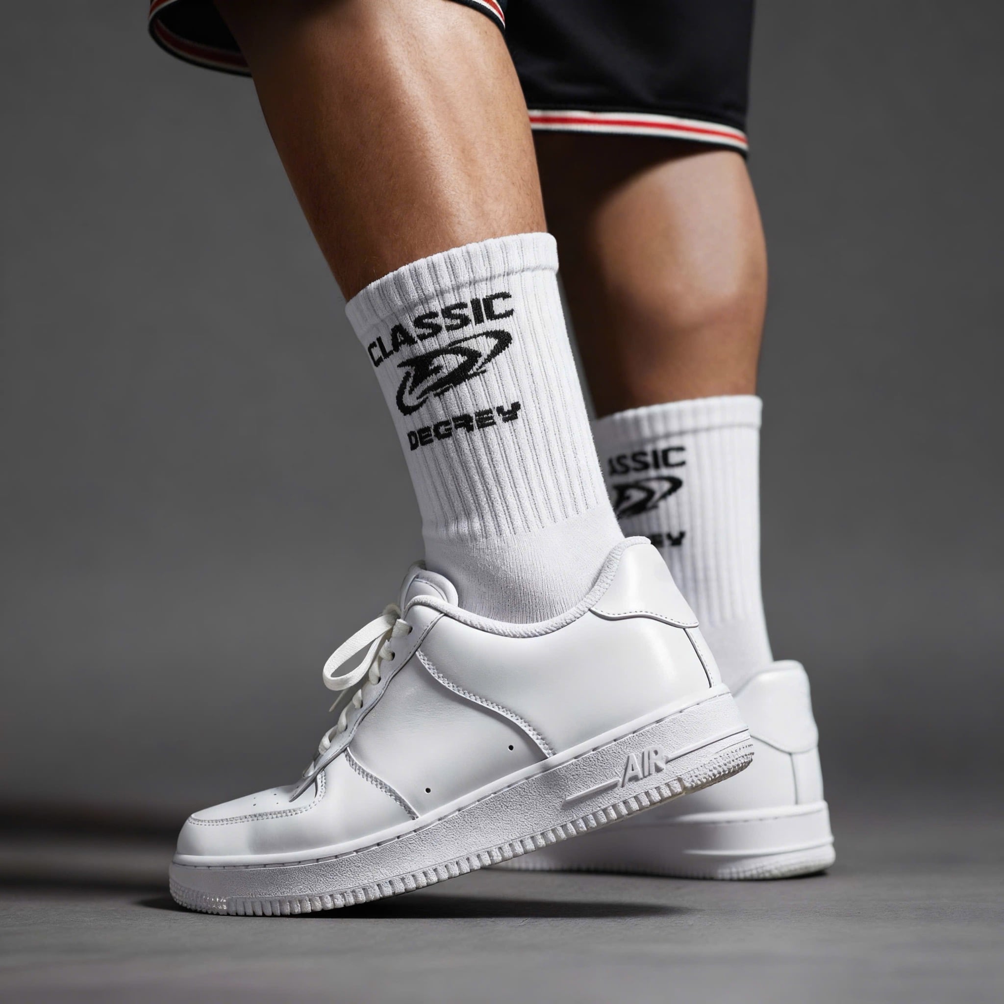  Vớ Degrey WHITE Socks CLASSIC - SOCKCLASSIC 