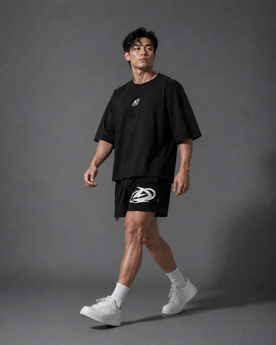  Áo thun Degrey BIG GUY BLACK Tee LOGO - BIGDEN 