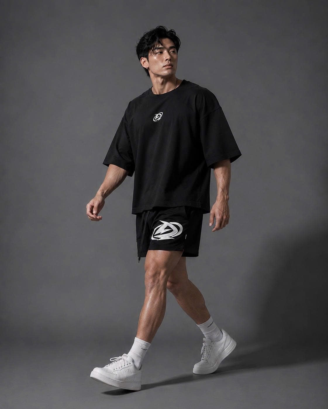  Áo thun Degrey BIG GUY BLACK Tee LOGO - BIGDEN 
