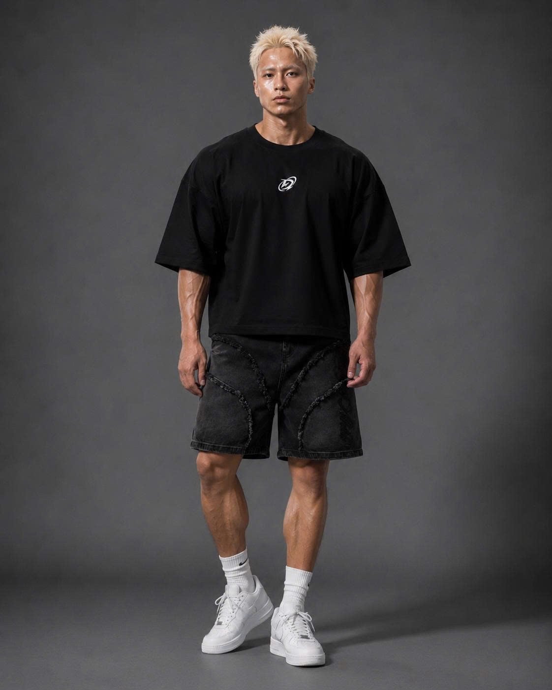 Áo thun Degrey BIG GUY BLACK Tee LOGO - BIGDEN 