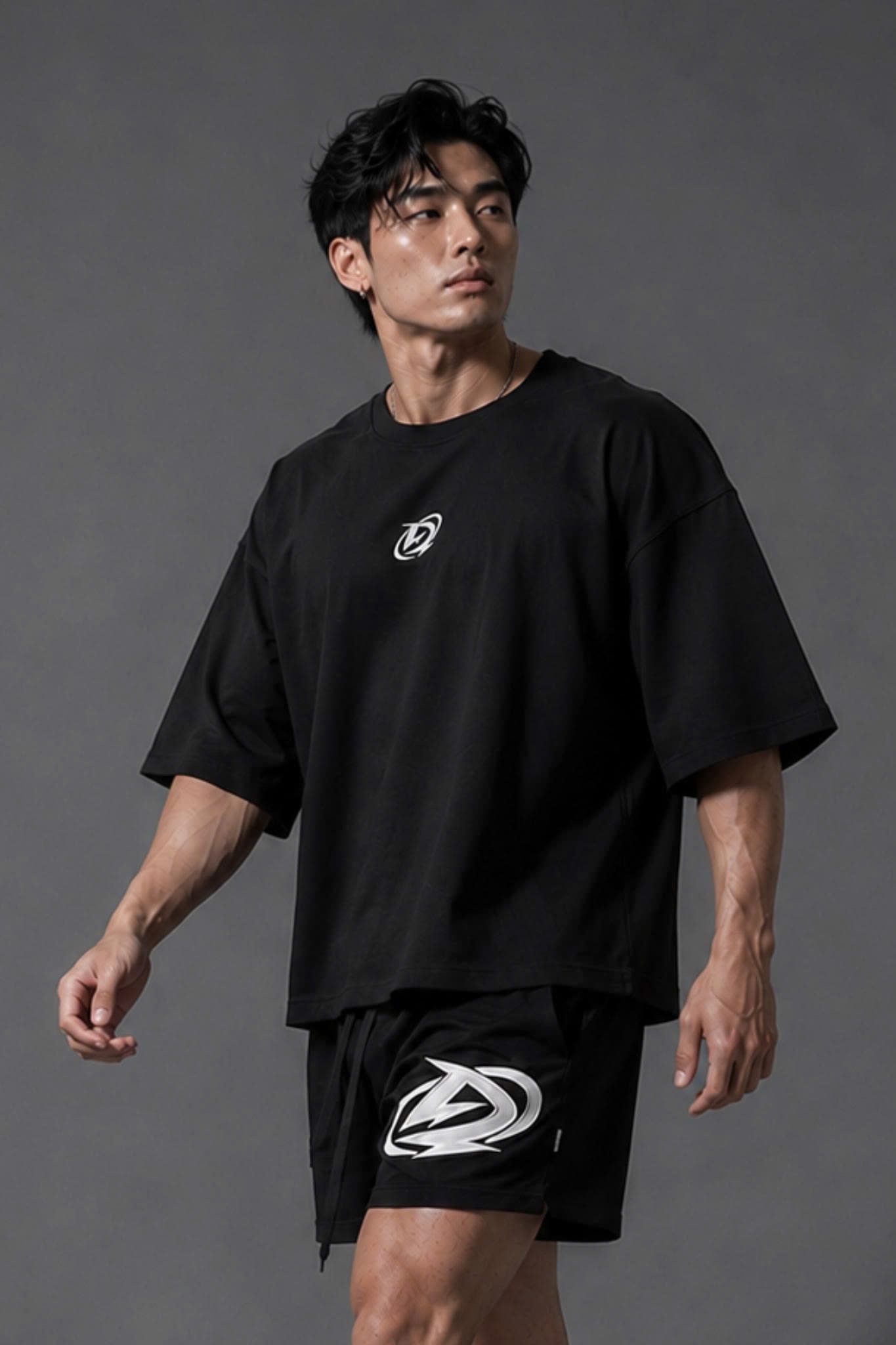  Áo thun Degrey BIG GUY BLACK Tee LOGO - BIGDEN 