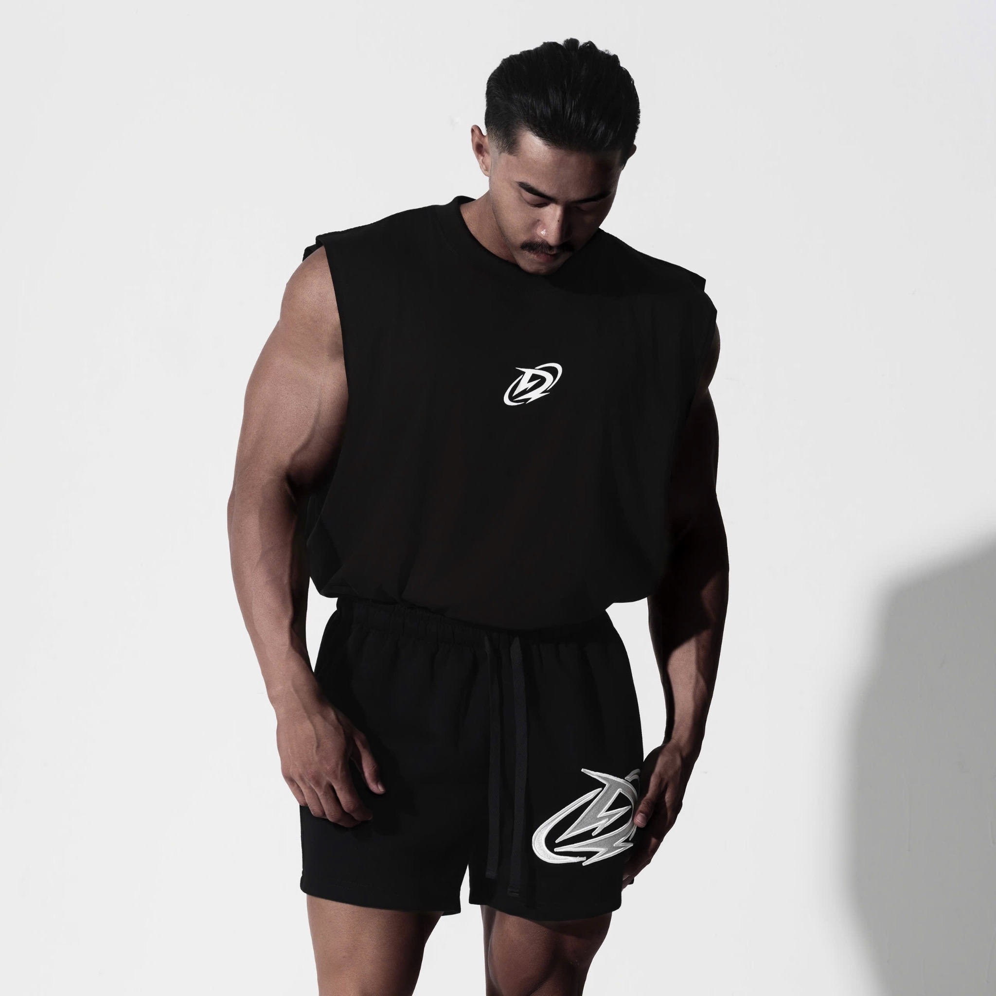  Degrey Korea Japan áo ba lỗ Tanktop Cotton màu ĐEN - TANKJPKDEN 