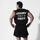  Degrey Korea Japan áo ba lỗ Tanktop Cotton màu ĐEN - TANKJPKDEN 