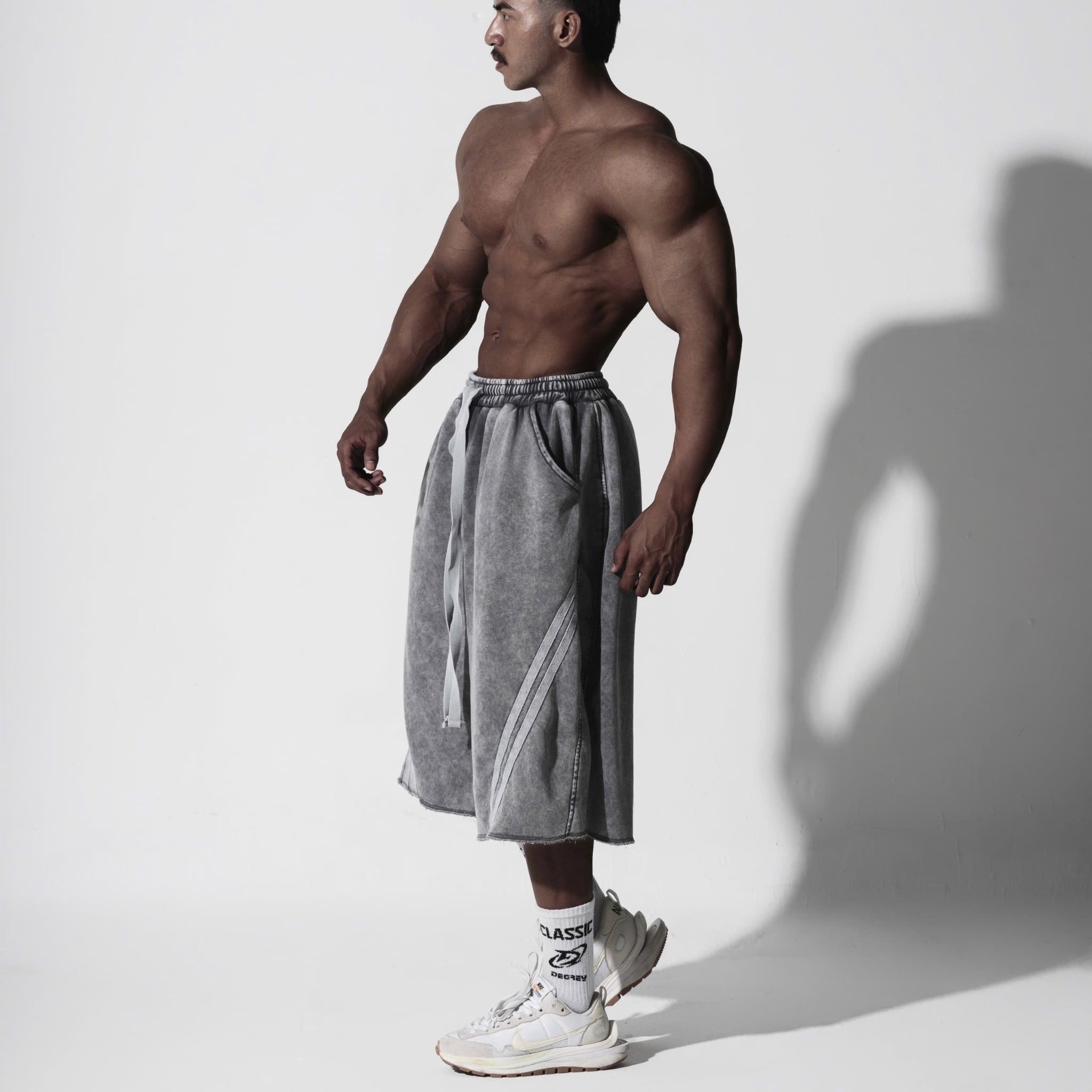  Quần lửng chân cua WAX XÁM Degrey short pant - SHOWAXXAM 