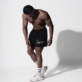  Quần Degrey màu ĐEN thêu Big Logo thể thao vải thun nỉ poly 2 da - QTTBIGDEGREY 