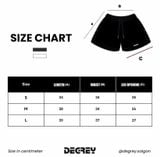  Quần Degrey màu ĐEN thêu Big D thể thao vải thun nỉ poly 2 da - QTTBIGD 