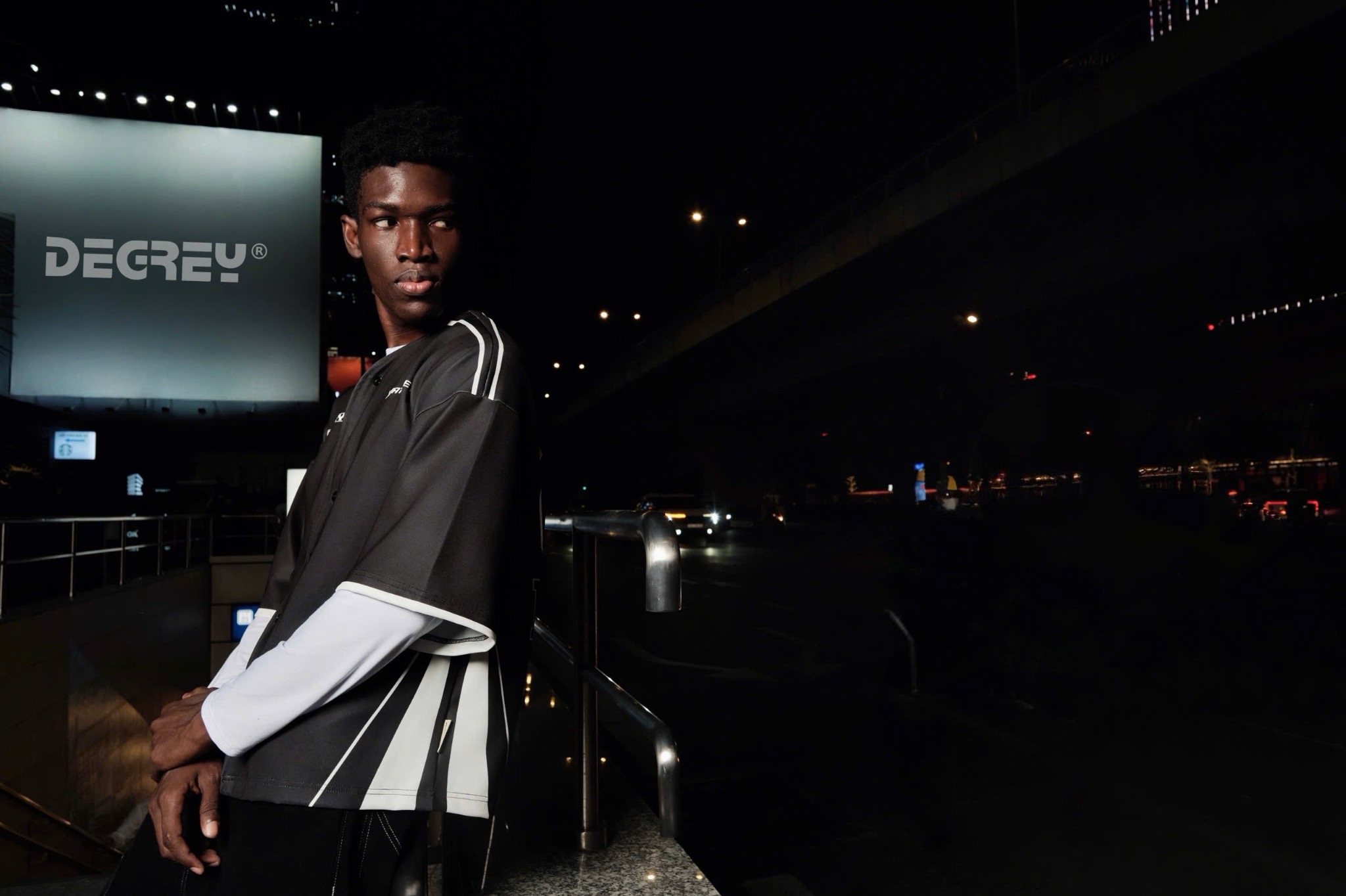  Áo Khoác MÀU ĐEN Degrey Jersey Baseball Athlete - BASEATHDEN 