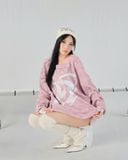  Áo Thun Longsleeve WAFFLE ĐỎ in 2 mặt - WAFDO 