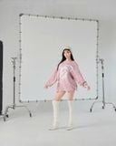  Áo Thun Longsleeve WAFFLE ĐỎ in 2 mặt - WAFDO 