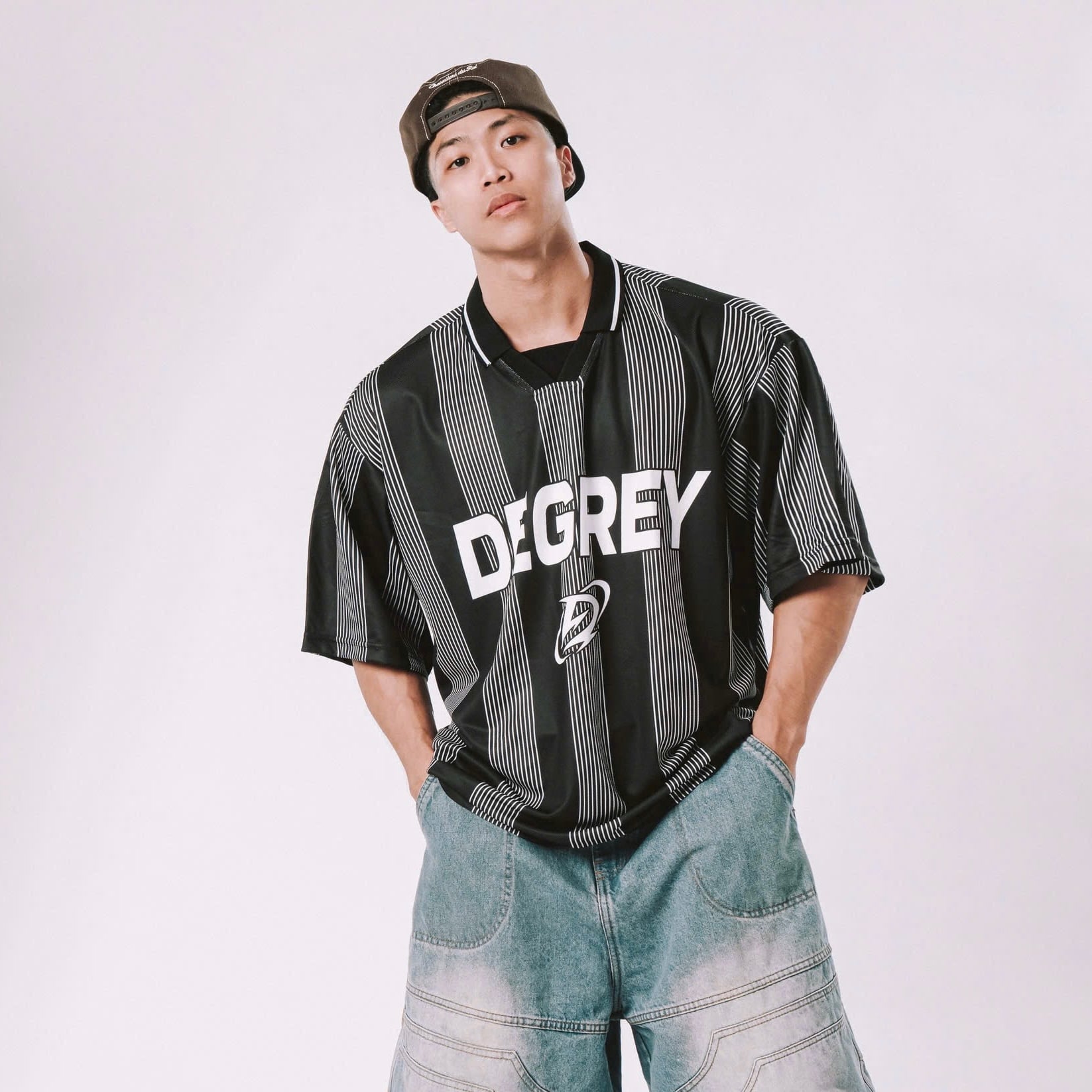  Áo Polo Degrey Athlete sọc ĐEN - POLODEN 