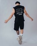  Degrey NATTY áo ba lỗ Tanktop Cotton màu ĐEN - TANKNATTY 