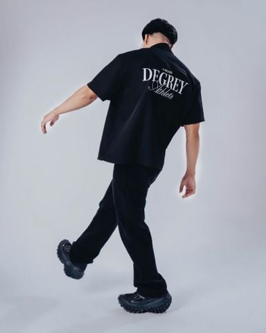  Áo sơ mi màu đen Degrey Shirt DECADE Logo - SHIRTLOGODECADE 