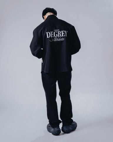  Áo sơ mi tay dài màu đen Degrey Longsleve Shirt DECADE LOGO - LONGSHIRTDECADE 