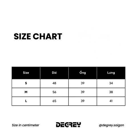  Quần lửng chân cua ĐEN sọc KEM Degrey short pant - SHODENSOCKEM 