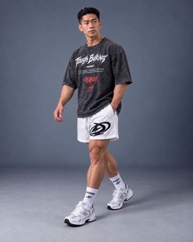  Áo thun Degrey BIG GUY TTEOKBOKKI màu WAX ĐEN - BIGWAXTOK 