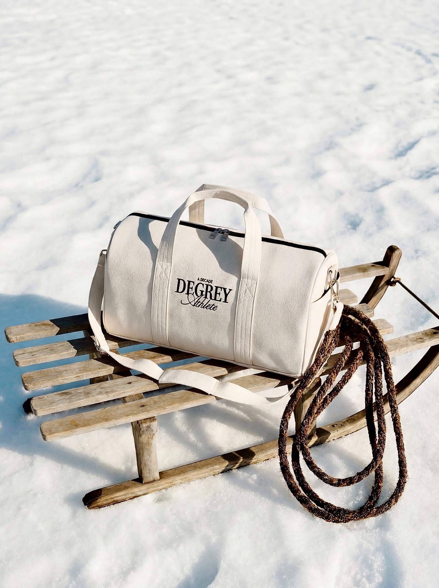  Túi Xách MÀU TRẮNG DECADE thể thao Du Lịch Simili Túi Tập Gym Degrey - TTGDECADE 