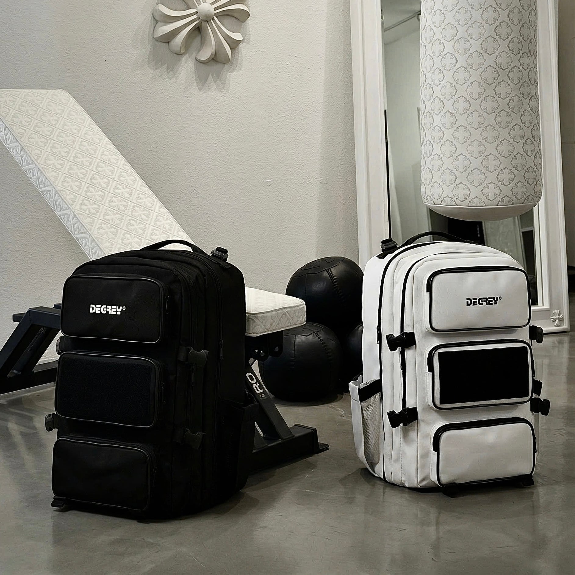  Balo Degrey Powerload WHITE Canvas 1680D - POWBPT 