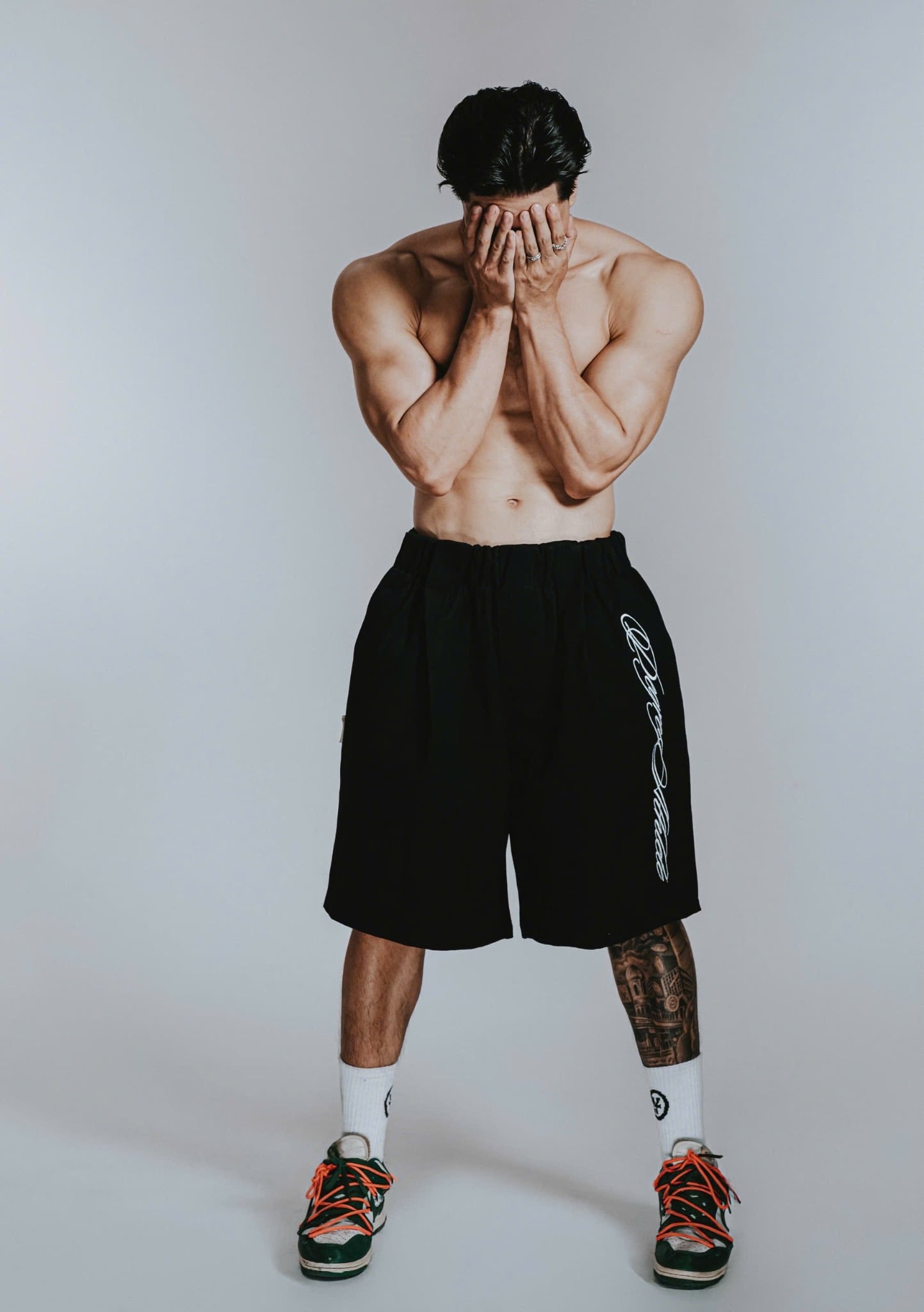  Quần lửng Kaki ĐEN Degrey ATHLETE short Kaki pant - SOKAKIATHDEN 