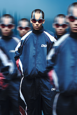  Jacket Degrey màu NAVY THÊU LOGO ATHLETE áo khoác dù thể thao - JKLOGONAVY 