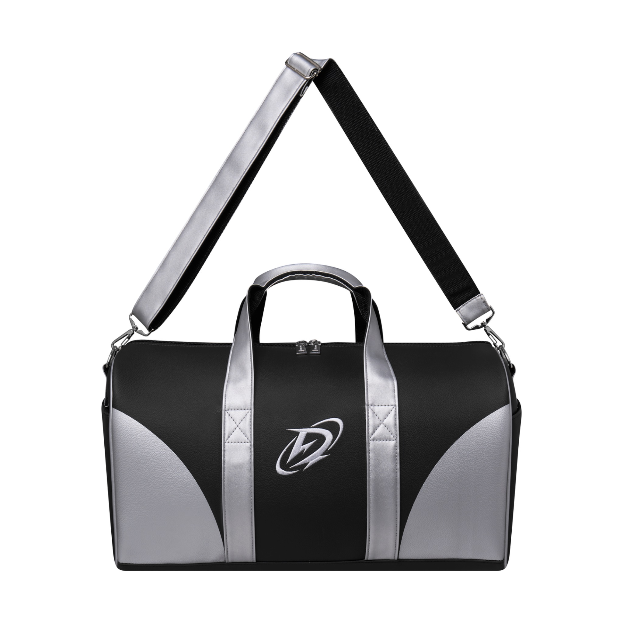 Túi Xách MÀU ĐEN XÁM logo D thể thao Du Lịch Simili Túi Tập Gym Degrey - TTGDXAM 