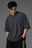  Áo Thun Degrey TC Oversize màu XÁM thêu New Logo - OVSTCXAM 