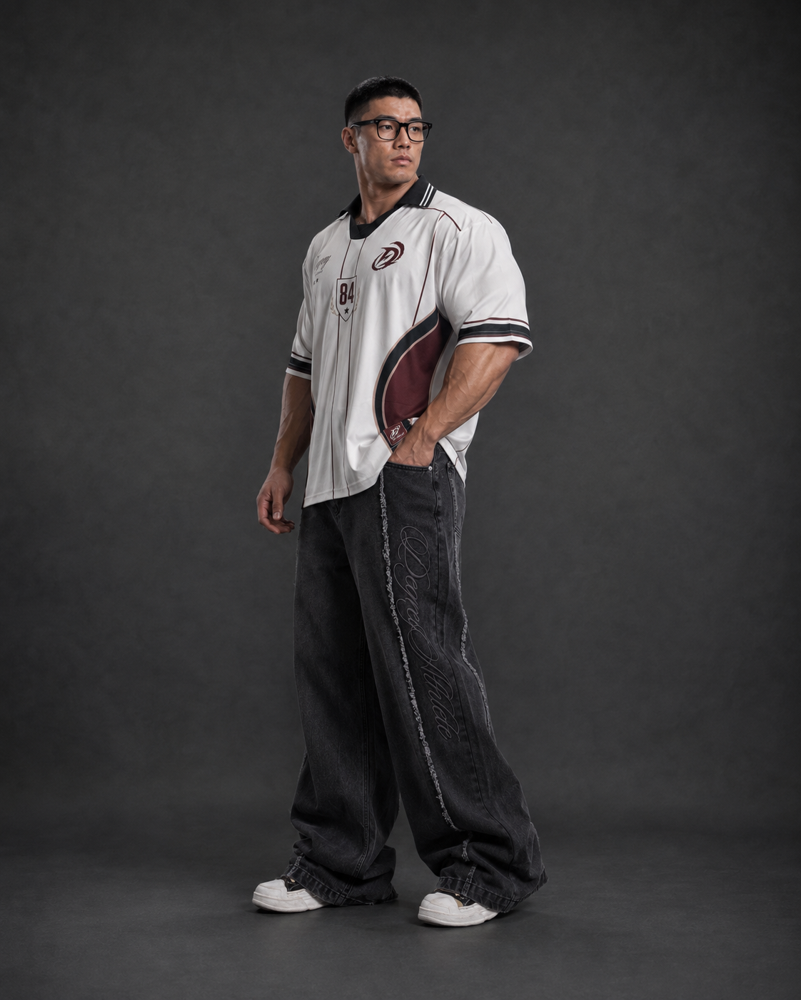  Áo Polo màu Kem Đỏ Degrey Athlete Wave - POLOWAVEKEM 