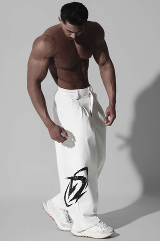  Quần dài Kaki Trắng Degrey Long Pants Logo new D - LOKAKITRANG 