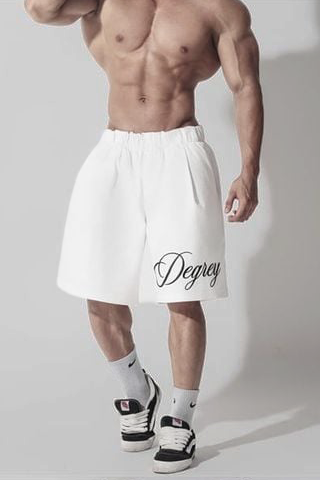  Quần lửng Kaki TRẮNG Degrey short Kaki pant New Logo D - SOKAKITRANG 