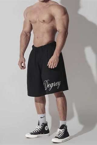  Quần lửng Kaki Đen Degrey short Kaki pant New Logo D - SOKAKIDEN 