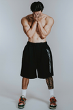  Quần lửng Kaki ĐEN Degrey ATHLETE short Kaki pant - SOKAKIATHDEN 