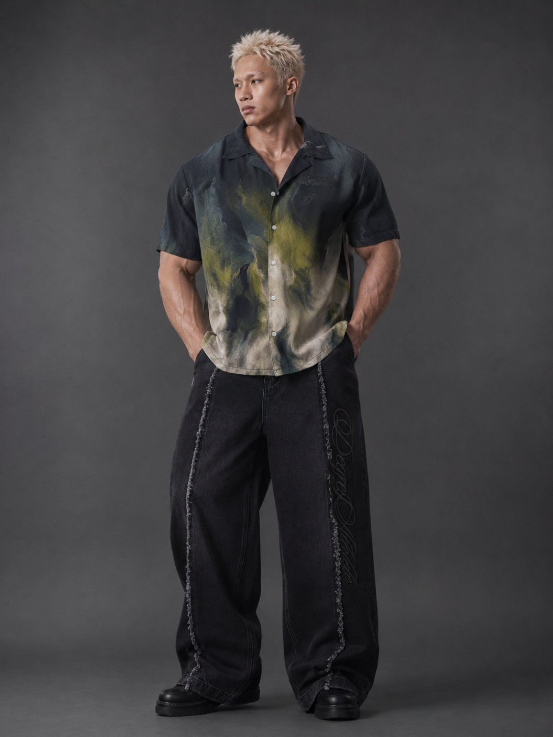  Áo Sơ Mi Degrey Shirt Dusty Green - SHIRTDUSGREEN 